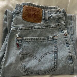 Levi's Men’s 560 Light Blue Straight-Leg Jeans